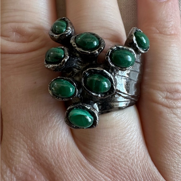 Yves Saint Laurent Arty Cabachon Ring - Picture 7 of 8